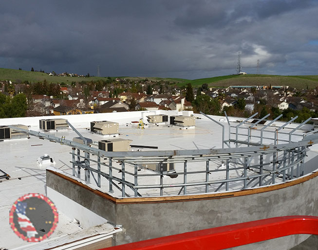 Golden State Steel Erectos in Bakersfield, Stairs and Related Railing, Cambering of Wide Flange Beams, Custom Fabrication