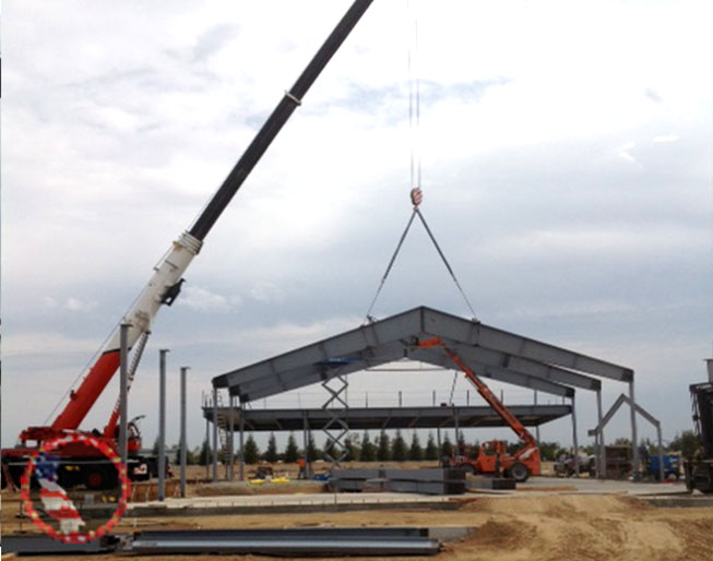 Golden State Steel Erectos in Bakersfield 	Stairs, nd Related Railing
Camberi, g of Wide Flange Beams, Custom Fabrication