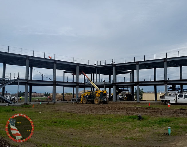 Golden State Steel Erectos in, akersfield 	Stairs and Rel, ted Railing
Cambering of Wide Flange Beams, Custom Fabrication