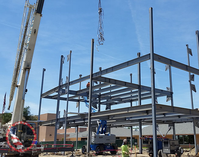 Golden State Steel Erectos in , kersfield 	Stairs and Rela, ed Railing
Cambering of Wide Flange Beams, Custom Fabrication