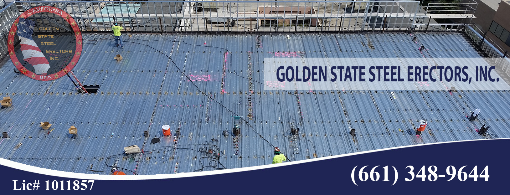 Bakersfield Steel erection Metal decking installation Open web joists & Girders