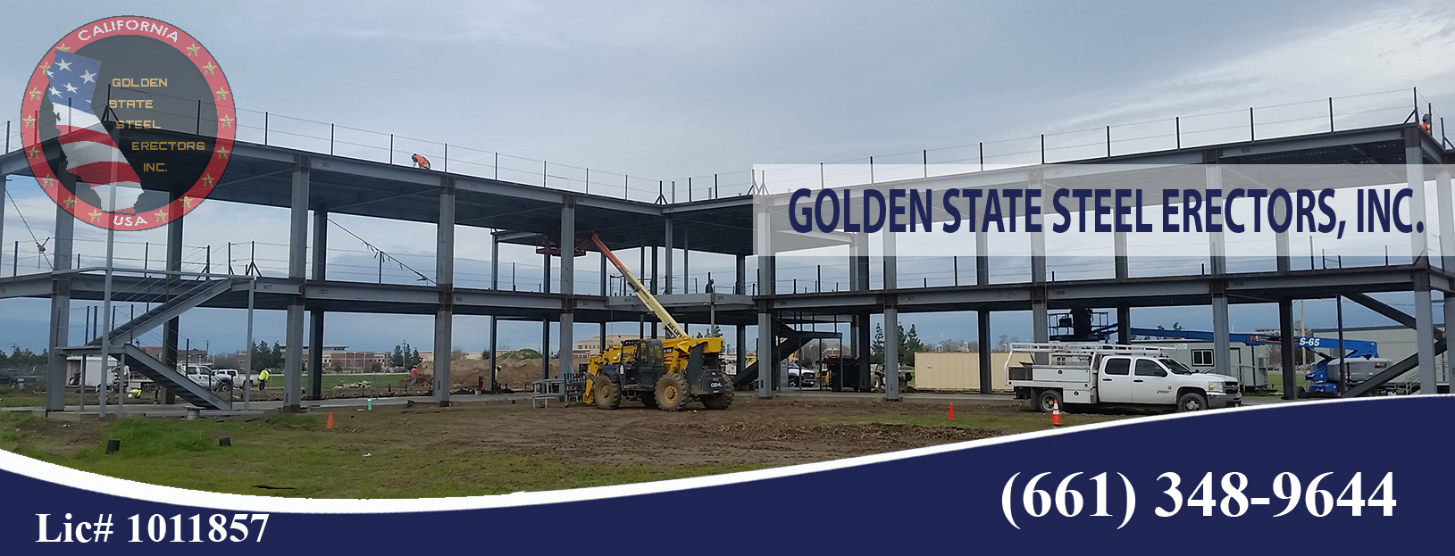 Bakersfield Stairs and Related Railing Cambering of Wide Flange Beams Custom Fabrication